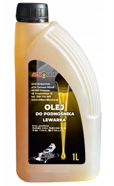 OLEJ DO PODNOŚNIKA LEWARKA ŻABY 1L zdjęcie 1