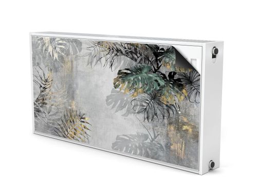 Mata MAGNETYCZNA Grzejnika Tropikalne Liście Rośliny 80cm x 60cm na Arena.pl