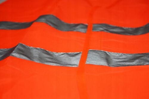 Kamizelki logo 100% poliester pomarańczowe 20 szt. na Arena.pl