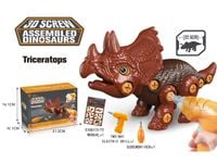 dinozaur do skręcania,śrubokręt +wiertarka 6279