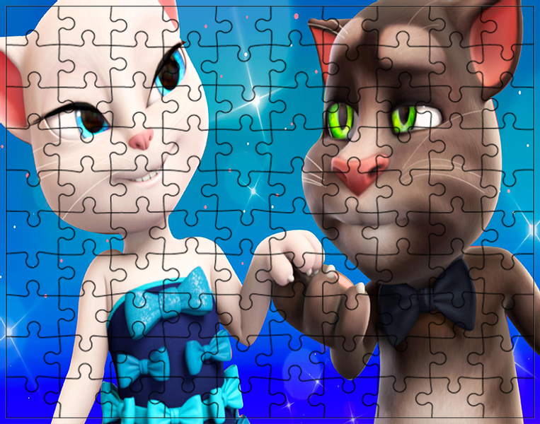 Puzzle Gadający Kot zdjęcie 1