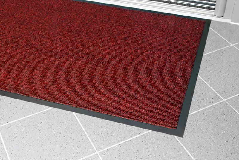 Wycieraczka wewnętrzna wejściowa do butów Vyna-Plush 60x90 cm czerwona zdjęcie 5