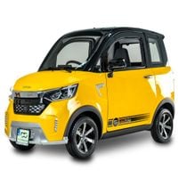 Skuter elektryczny zabudowany z dachem MICRO CAR BILI BIKE ECOMO 4 -żółty