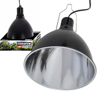 REPTILE NOVA Klosz oprawka ceramiczna żarówki w terrarium lampa oprawa 20cm