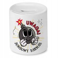 Dla Barmana Skarbonka Na Urodziny Na Prezent Z Nadrukiem Ze Zdjęciem