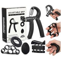 ZESTAW ŚCISKACZ DO RĄK DŁONI TRENINGU REHABILITACYJNY z Regulacją 5-60kg