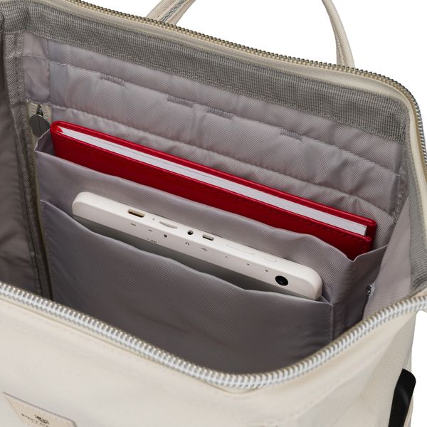 plecak materiałowy ptn beta-0350 ecru zdjęcie 7