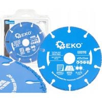 Tarcza tnąca GEKO 125×22,2 mm do drewna plastiku płyt GK węglik wolframu