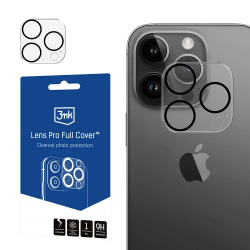 Osłona aparatu 3mk Lens Pro Full Cover na iPhone 13 Pro / iPhone 13 Pro Max na Arena.pl