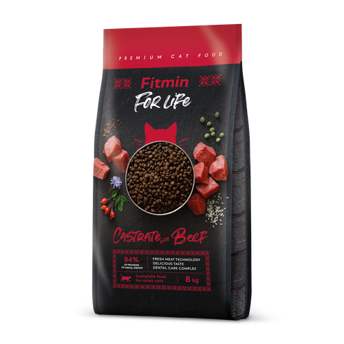 Fitmin Cat For Life Castrate Beef 8kg na Arena.pl