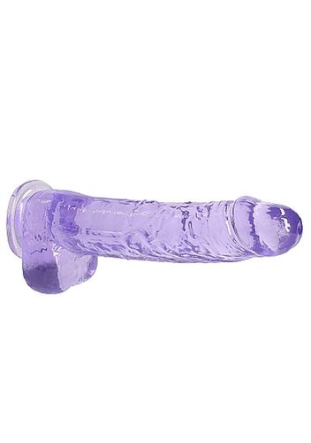 9"" / 23 Cm Realistic Dildo With Balls - Purple na Arena.pl