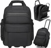 WALIZKA NA KÓŁKACH PILOTKA KABINOWA PODRÓŻNA NA LAPTOPA 17 BAGAŻ PODRĘCZNY