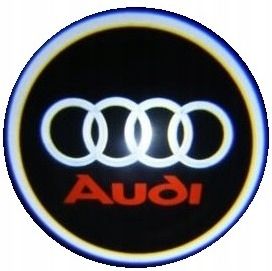 LOGO LED LAMPKI 2x DRZWI AUDI A6 C5 C6 C7 AUDI A6 na Arena.pl