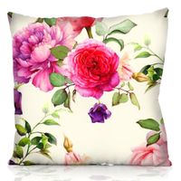 Poszewka Welurowa 45X45 Róże 21134