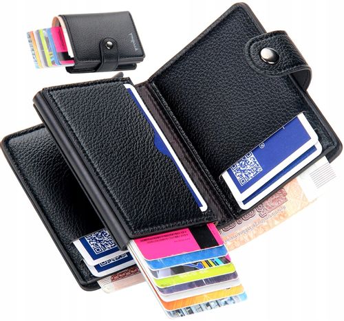 Skórzany Wizytownik Portfel Męski Etui Na Karty na Arena.pl