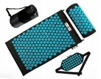 MATA DO AKUPRESURY PODUSZKA PAS Z KOLCAMI NA BÓL ZDROWOTNY ZESTAW Z ATESTEM