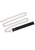 chain leash black