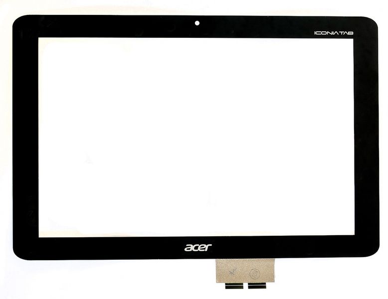 ACER ICONIA A210 A211 DOTYK CZARNY zdjęcie 1