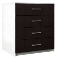 Komoda Do Salonu Na Ubrania 4 Szuflady Lana Wenge