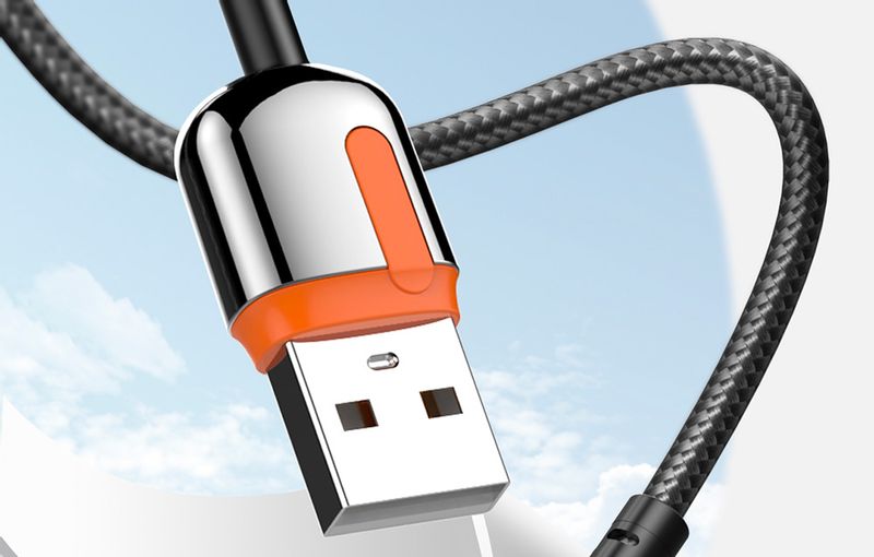 Kabel USB LDNIO LS592 lightning, 2.4 A, długość: 2m zdjęcie 1