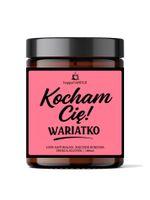 Świeca Sojowa Kocham Cię Wariatko