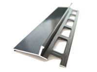 Profil aluminiowy balkonowy 44mm 2,5m okapnik lakierowany grafitowy RAL7016