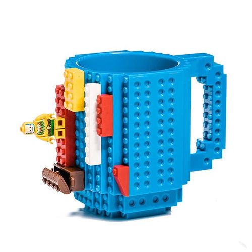 Kubek klocki lego niebieski prezent na Arena.pl