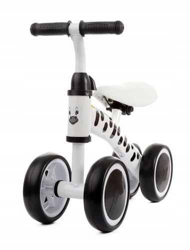 Biały rowerek jeździk pchacz dla dzieci Zebra. Pierwszy rowerek od 1 roku na Arena.pl