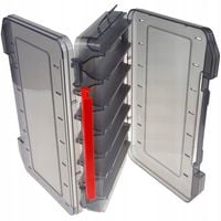Pudełko 20x14x3,5 cm organizer na przynęty woblery koguty blachy gumy