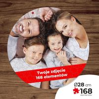FOTO PUZZLE z TWOJEGO ZDJĘCIA NA PREZENT 168 el.