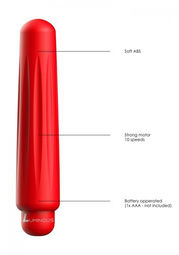 delia   abs bullet with sleeve   10 speeds   red na Arena.pl