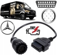 KABEL ADAPTER OBD2 NA 14 PIN MERCEDES LT SPRINTER AUTOCOM DELPHI MULTIDIAG