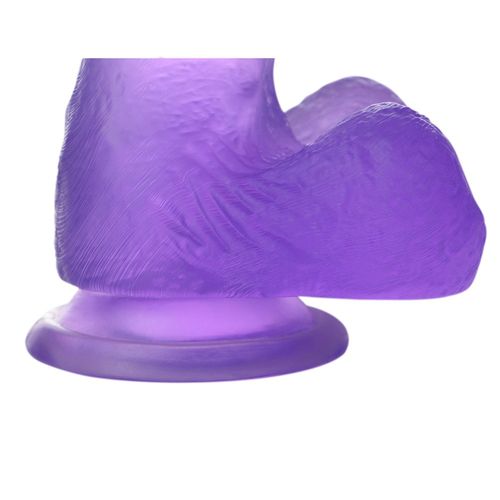 7"" Jelly Studs Crystal Dildo Medium Purple na Arena.pl