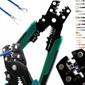 AUTOMATYCZNE SZCZYPCE DO ŚCIĄGANIA IZOLACJI ZACISKARKA KABLI PRZEWODÓW