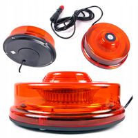 LAMPA OSTRZEGAWCZA UFO II R65 48 LED NA MAGNES