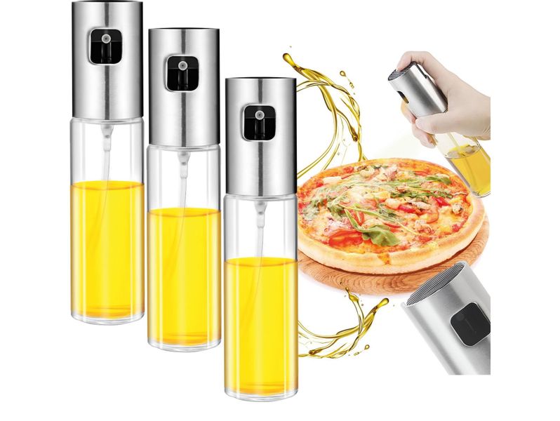Zestaw 3 szt. spryskiwacz do oleju oliwy octu dozownik w sprayu zdjęcie 1