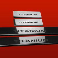 Listwa progowa FORD FOCUS MK1 TITANIUM Stal nierdzewna 304 połysk 4szt