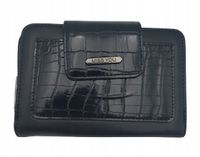 Miss You – portfel damski skóra ekologiczna czarny