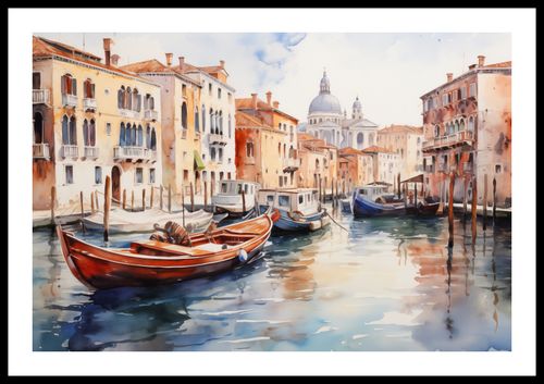 Plakat 60x40cm Wenecka Impresja na Arena.pl