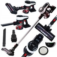 Odkurzacz Pionowy Bezprzewodowy Ręczny Bezworkowy 2w1 ELEKTROSZCZOTKA HEPA