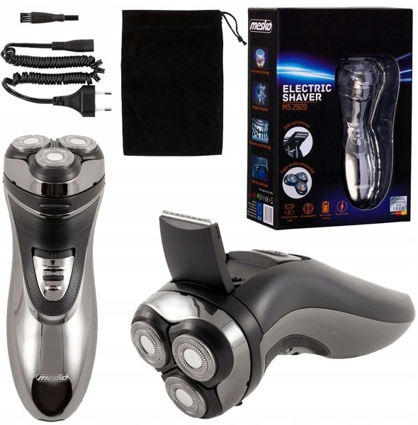 Golarka Męska 3 Głowice Trymer Mesko Ms2920 zdjęcie 1