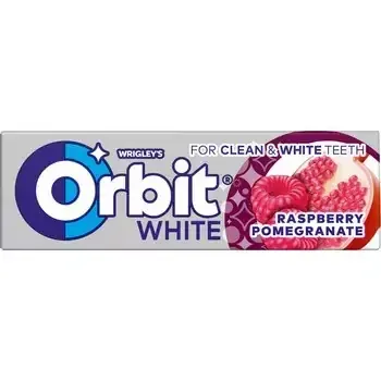 ORBIT GUMA DRAŻE RASPBERRY POMEGRANATE 14G zdjęcie 1