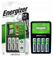 ŁADOWARKA ENERGIZER MAXI + 4 AKUMULATORKI R6 AA 2000mAh