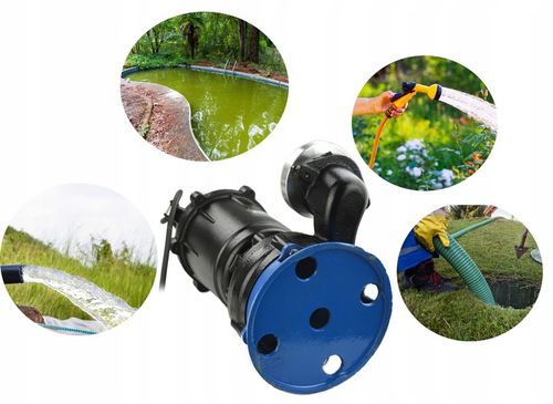 POMPA DO WODY CZYSTEJ BRUDNEJ SZAMBA SCIEKÓW Z ROZDRABNIACZEM Z WĘŻEM na Arena.pl