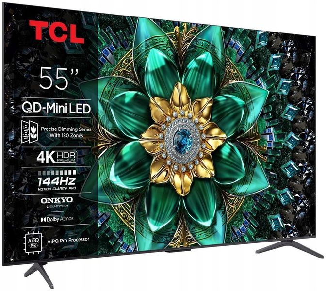 Telewizor TCL 55Q6C 55" 4K UHD zdjęcie 2