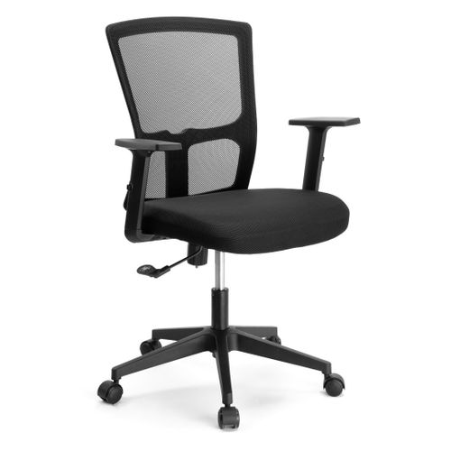 Fotel biurowy regulowany LINOS czarny na Arena.pl