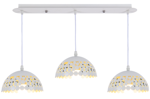 LAMPA WISZĄCA LISA WHITE 3XE27 na Arena.pl