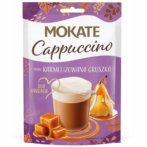 Mokate Cappucino smak Karmelizowana Gruszka 40g x 7szt na Arena.pl