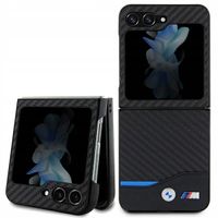 STYLOWY CZARNY CASE OCHRONNY NA PLECKI DLA FANA BMW DO GALAXY Z FLIP 5