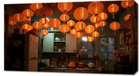 Obraz 90x50cm W Blasku Lampionów